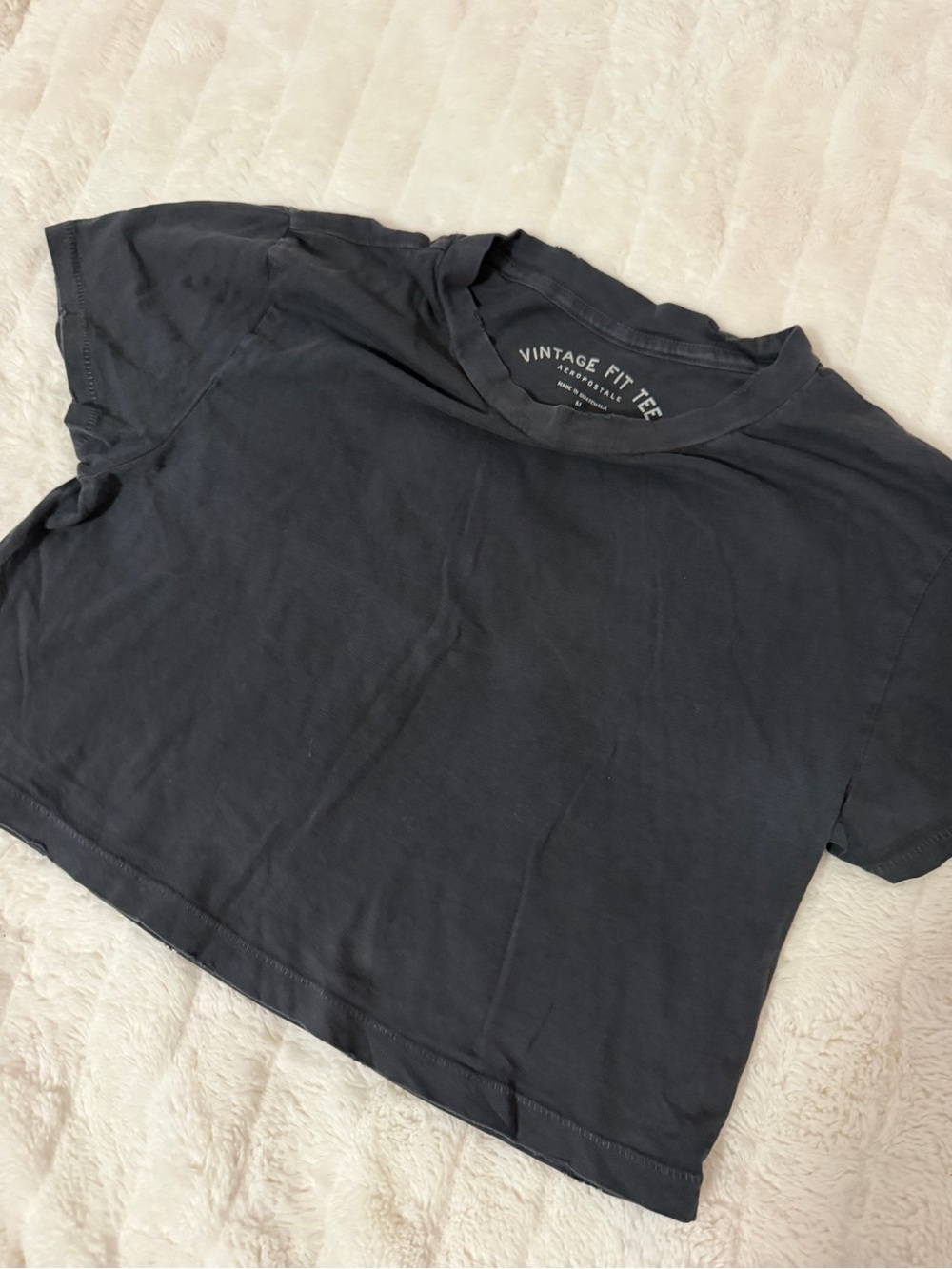 Vintage Fit Tee Cropped Women's Top -